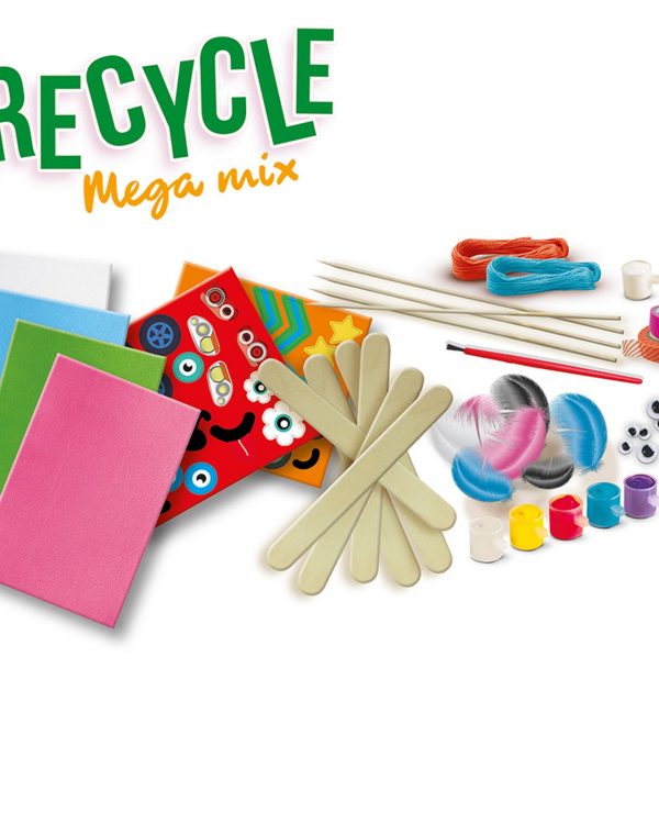 SES Creative kūrybinis rinkinys – Recycle Mega Mix