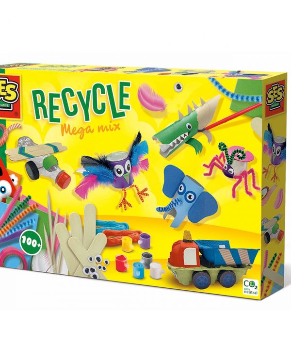 SES Creative kūrybinis rinkinys – Recycle Mega Mix