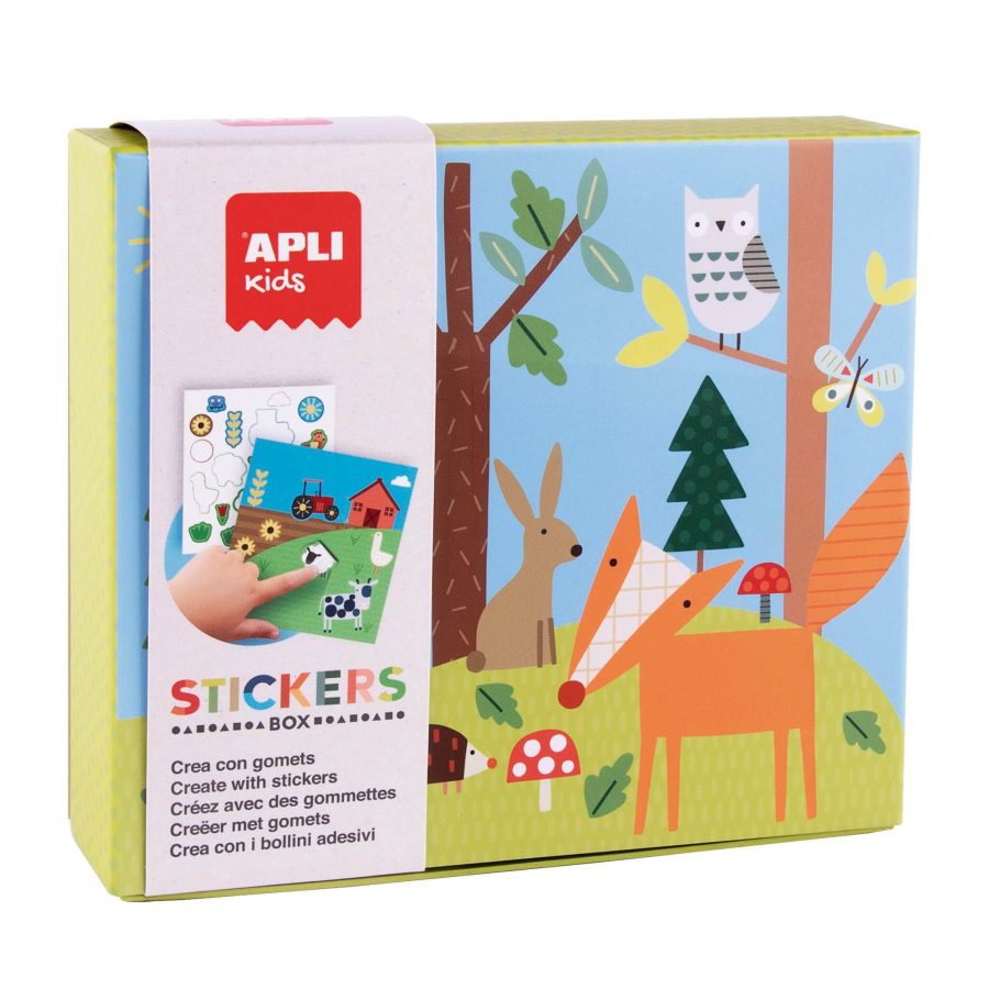 APLI kids Lipdukų žaidimas „Forest“