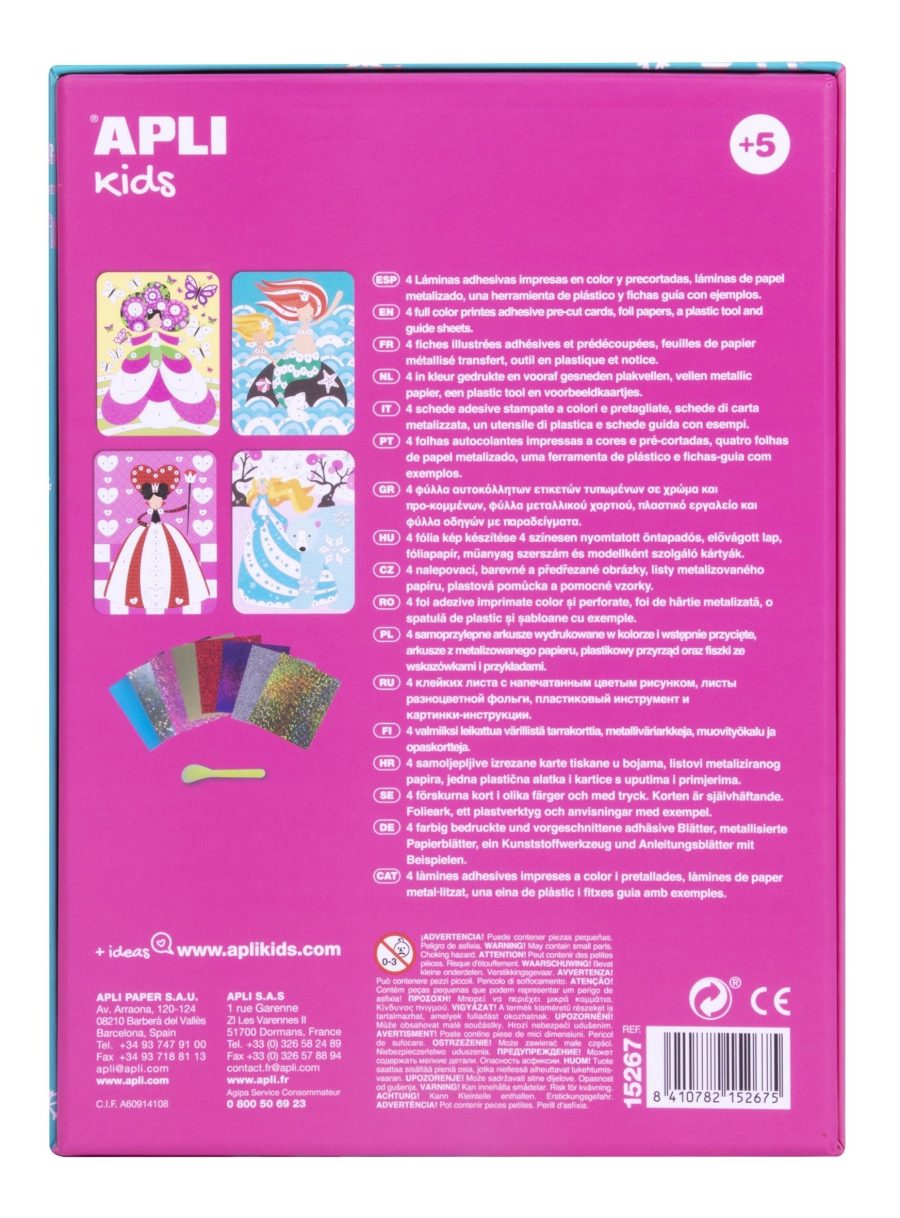 APLI Kids kūrybinis rinkinys „Princesės” - Image 3