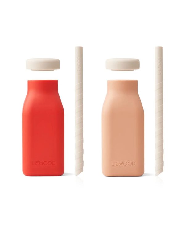 LIEWOOD gertuvė MILKSHAKE APPLE RED / TUSCANY ROSE 320ml 2 vnt