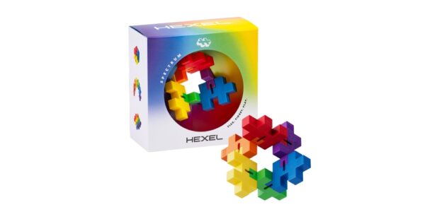 Plus Plus antistresinis žaislas, Hexel Spectrum