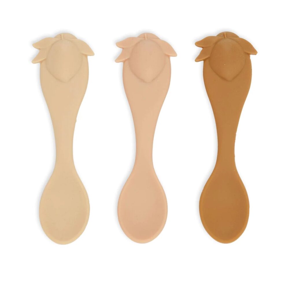 Konges Sløjd 3 vnt. lemon spoon silicone – rose