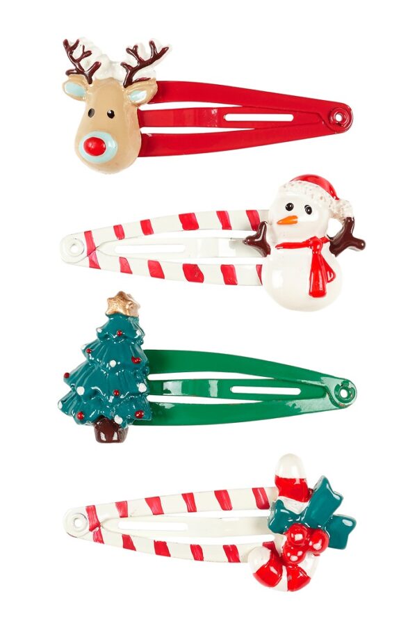 Plaukų segtukai “Christmas”