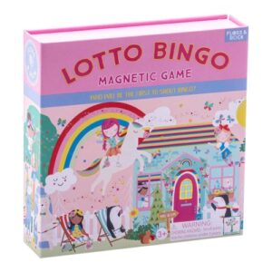 FLOSS&ROCK Magnetinis žaidimas bingo loto, Vaivorykštės fėja