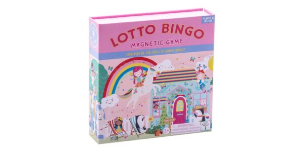 FLOSS&ROCK Magnetinis žaidimas bingo loto, Vaivorykštės fėja