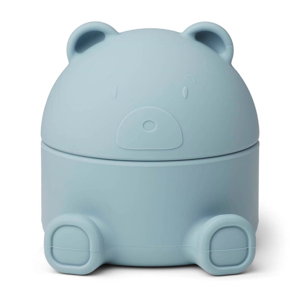 LIEWOOD papuošalų dėžutė MURPHY MR BEAR SEA BLUE