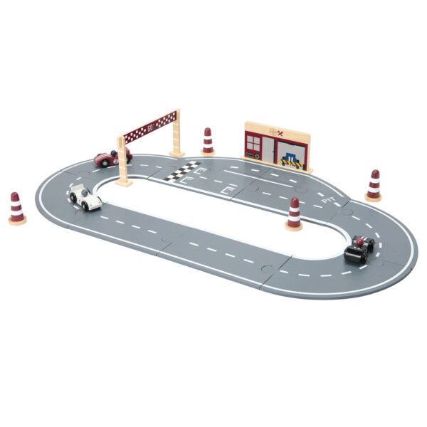 STOY Sudedama automobilių trasa