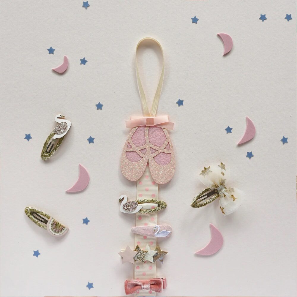 ROCKAHULA plaukų segtukų laikiklis “Ballet Shoes”