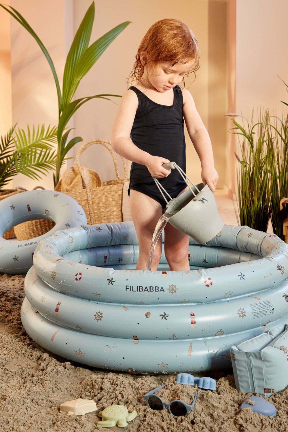 Filibabba baseinas 80 cm Alfie – Little Sailor