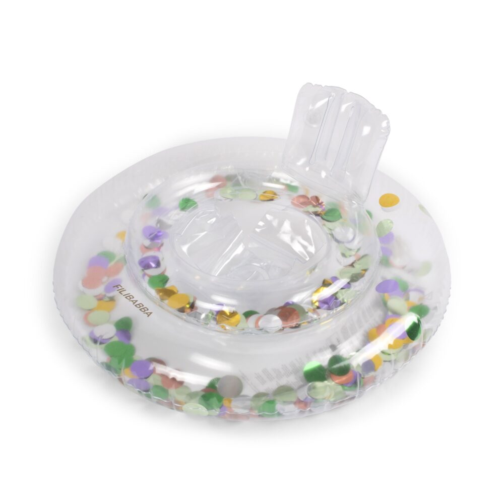 Filibabba plaukimo ratas kūdikiui Rainbow Confetti