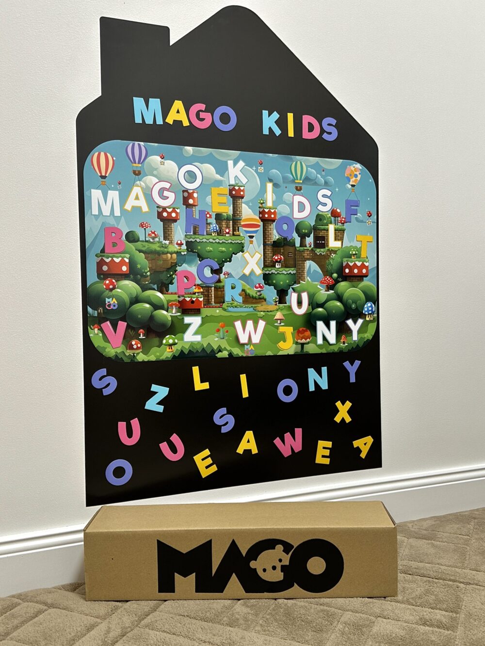 “MAGO” Edukacinė dėlionė “Raidžių karalystė”