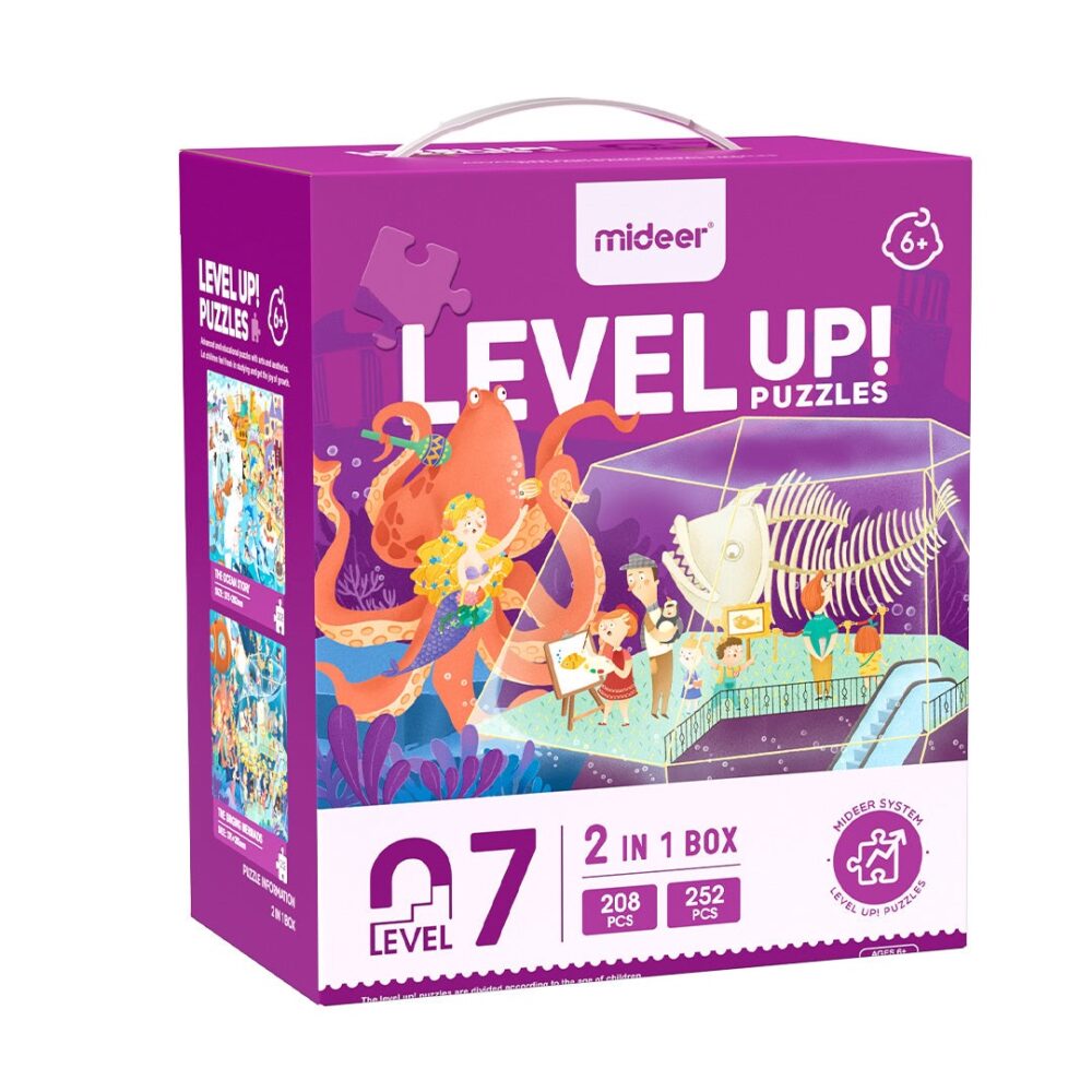MIDEER Level Up Dėlionės – 7 Lygis Jūros Giesmė