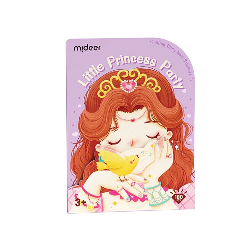 MIDDER Lipdukai Nagams Princesės Vakarėlis