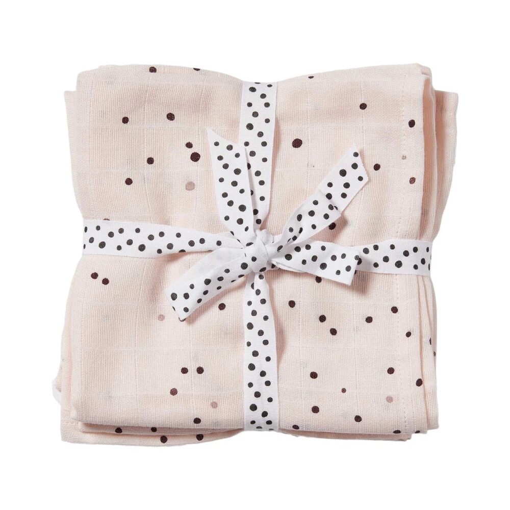 DONE BY DEER merliukai 2vnt – dreamy dots – powder