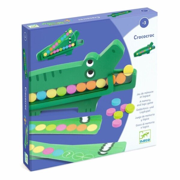 DJECO Edukacinis medinis žaidimas – Crococroc