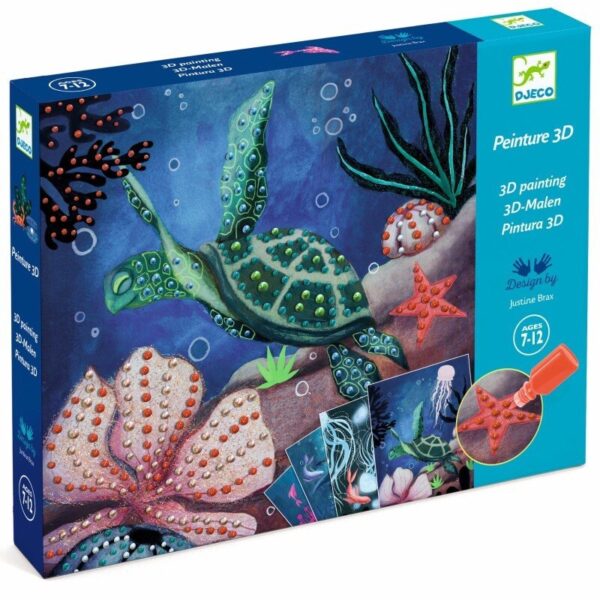 DJECO 3D tapyba – Vandenyno gelmės