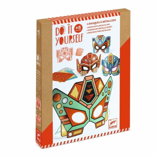 Djeco Pasidaryk pats – Kaukės – Super robotai