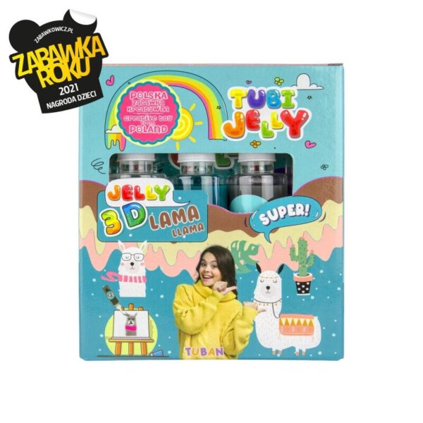 3 spalvų Tubi Jelly rinkinys – Lama