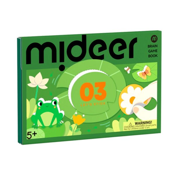 Mideer Lipdukų klijavimo užduočių knyga Level 3