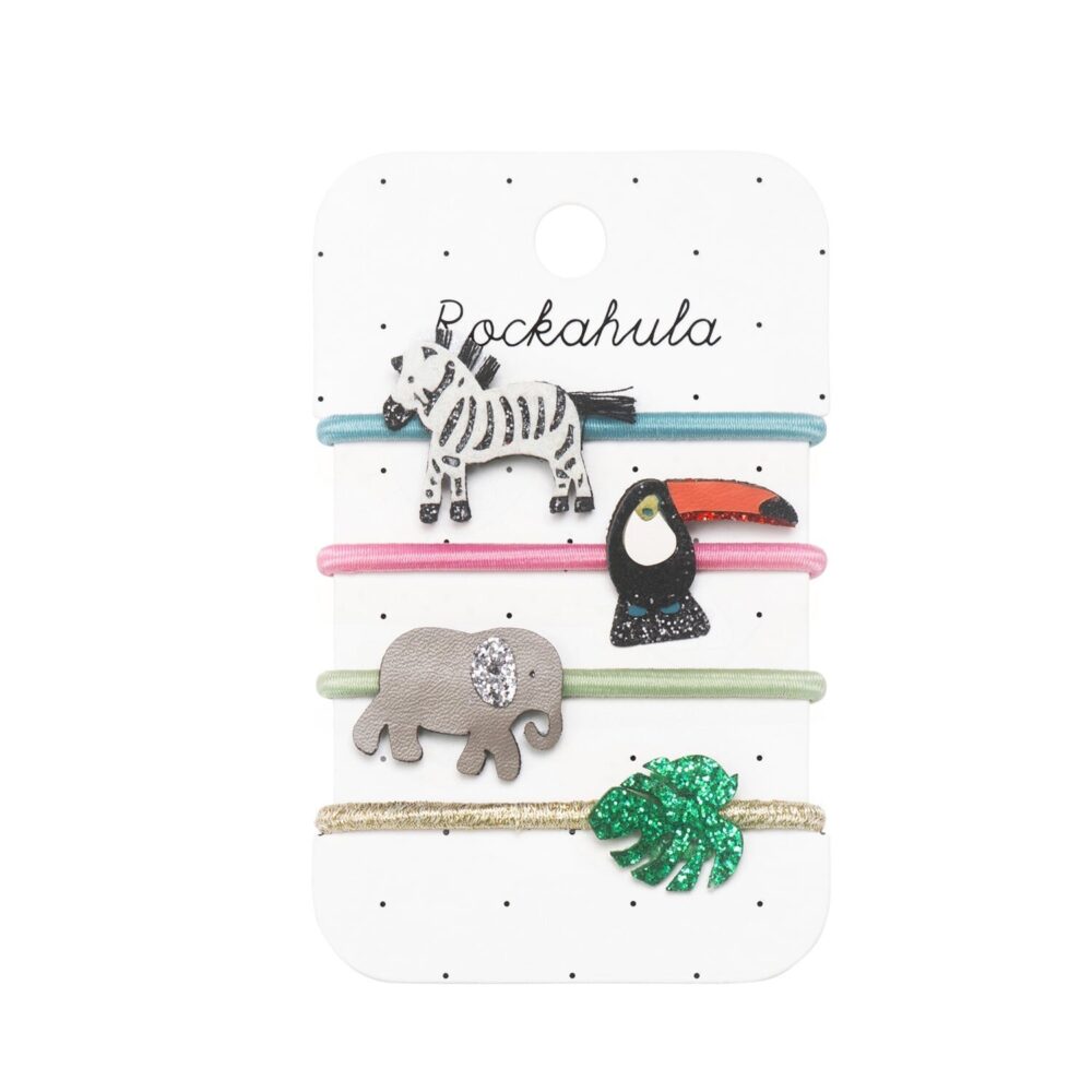 ROCKAHULA plaukų gumytės “Safari Friends Ponies”