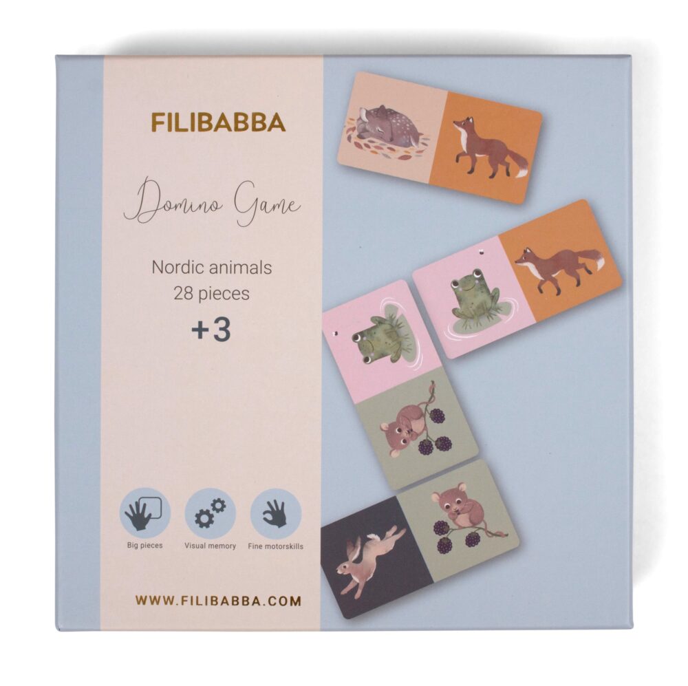 FILIBABBA domino NORDIC ANIMALS