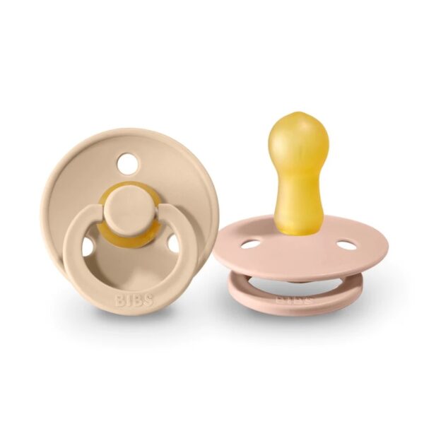 BIBS čiulptukų rinkinys 2 dydis (6 – 18 mėn. ) Blush / Vanilla