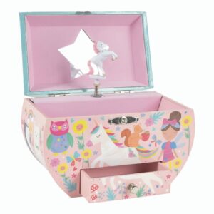 FLOSS&ROCK Muzikinė papuošalų dėžutė, Fėja, ovali