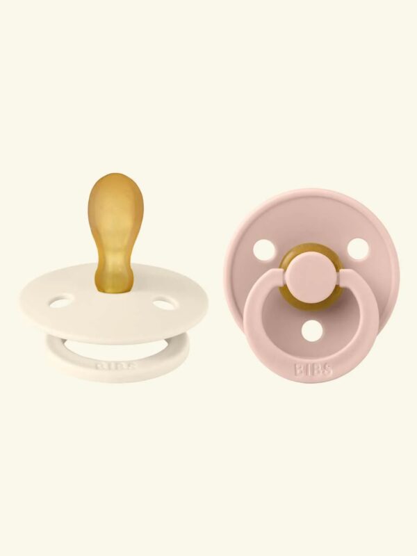 BIBS Simetriškas čiulptukas Ivory / Blush