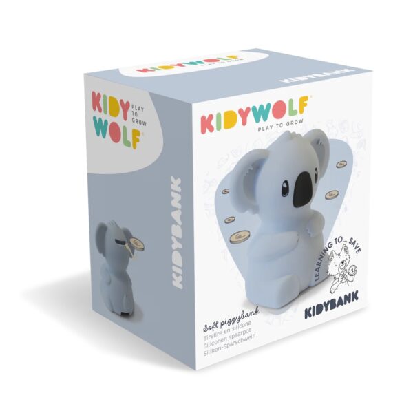 KIDYWOLF silikoninė taupyklė – KOALA