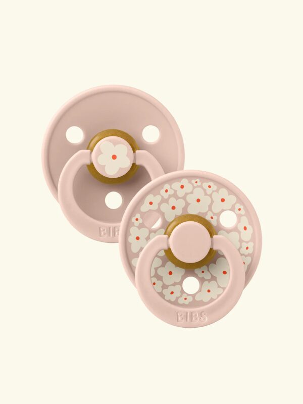 BIBS Studio Collection apvalus čiulptukas Jasmine Blush Mix