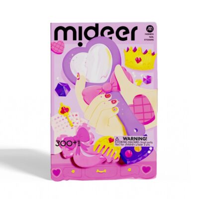 MIDEER madingi nagų lipdukai – Princesės Tematika