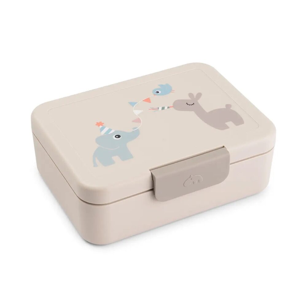 DONE BY DEER pietų dėžutė su skirtuku CELEBRATION SAND