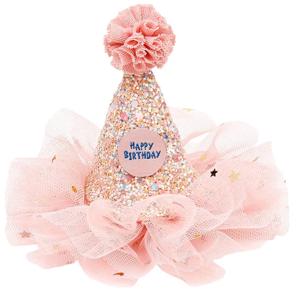 Souza plaukų segtukas “BIRTHDAY HAT”