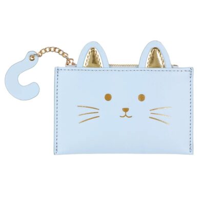 Souza vaikiška piniginė "Kiki cat blue"