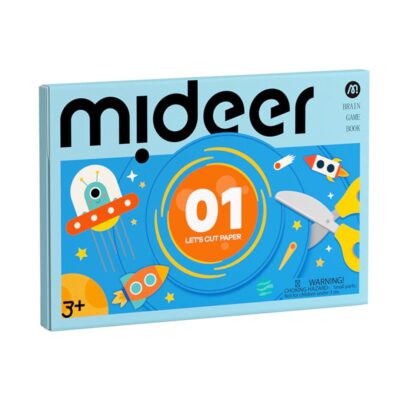 MIDEER popieriaus karpinių užduočių knyga Level 1
