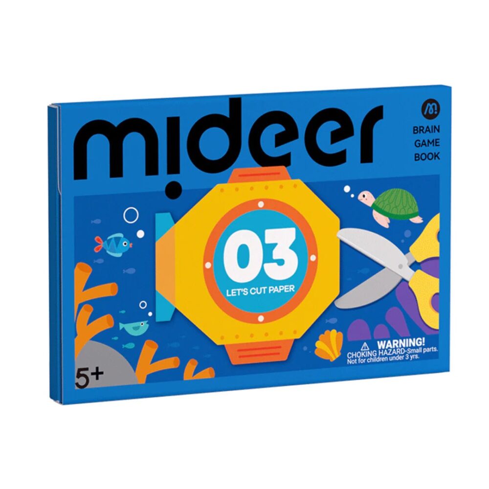 MIDEER popieriaus karpinių užduočių knyga Level 3