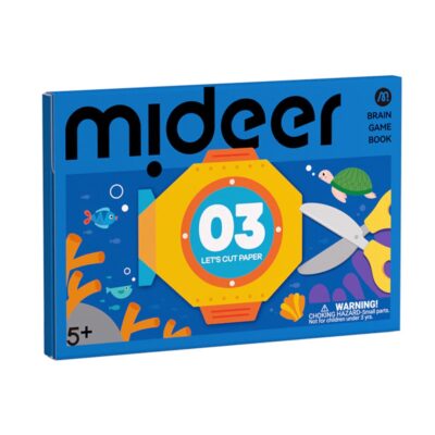 MIDEER popieriaus karpinių užduočių knyga Level 3