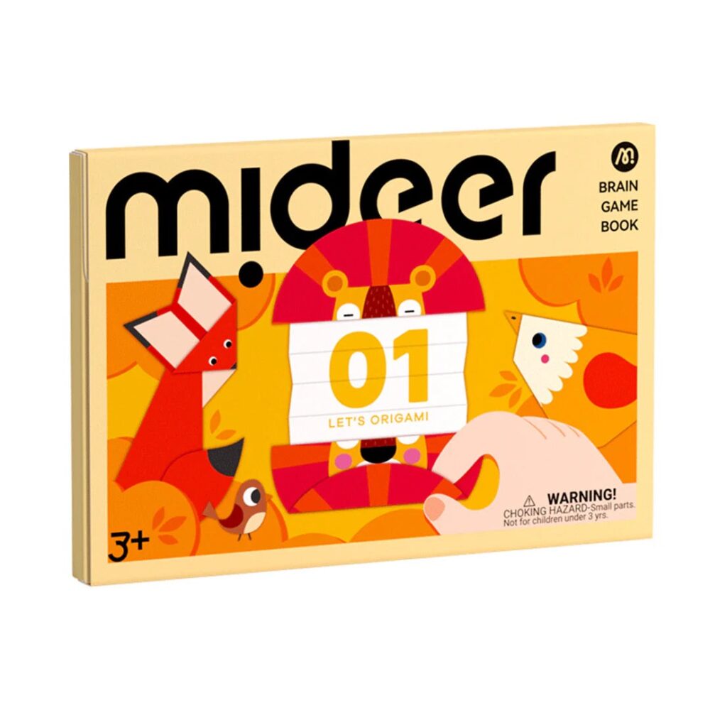 MIDEER origami užduočių knyga Level 1