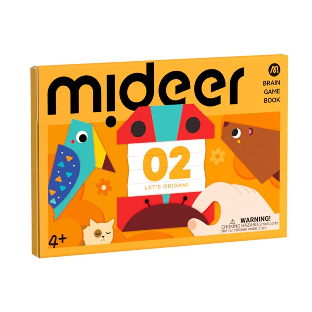 MIDEER origami užduočių knyga Level 2