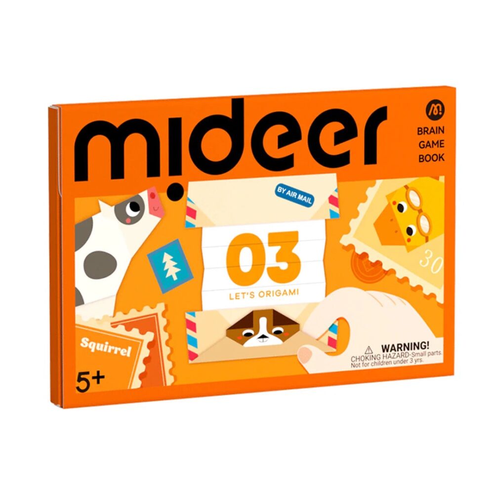 MIDEER origami užduočių knyga Level 3