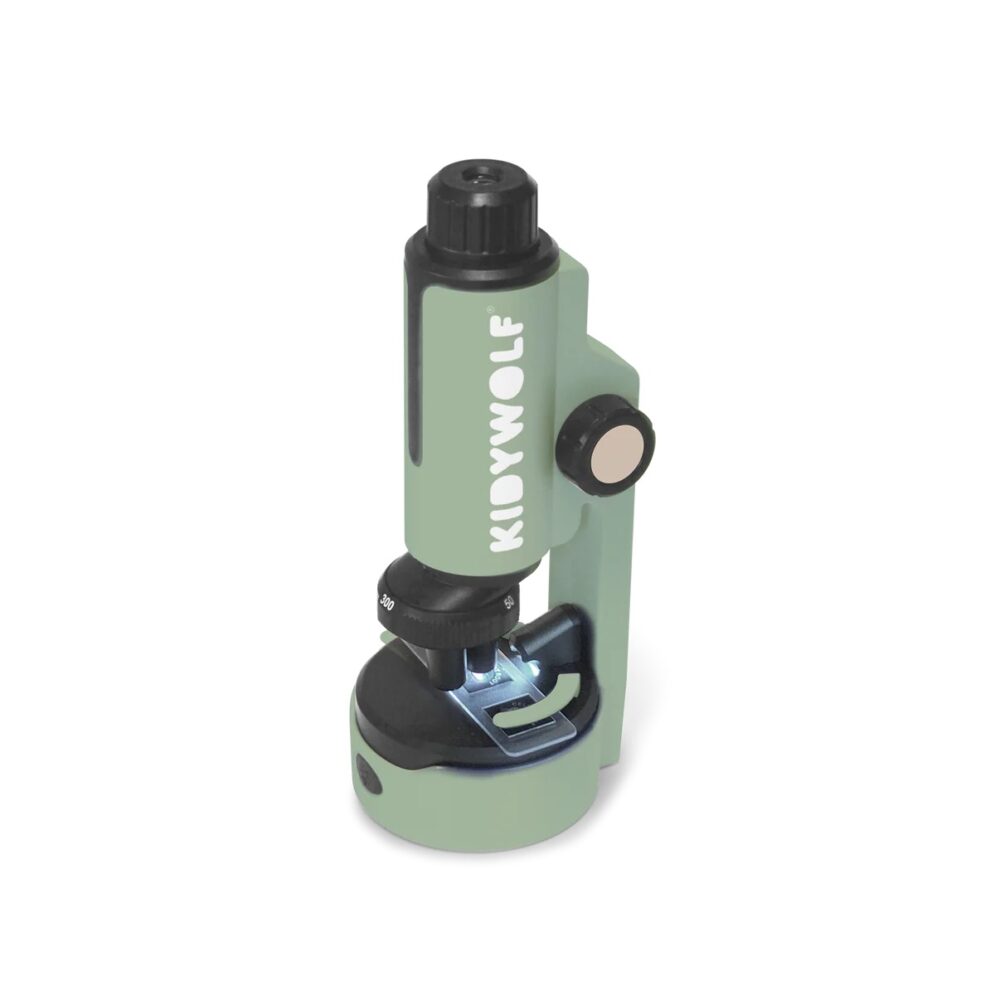 KIDYWOLF mokslininko mikroskopas vaikams GREEN