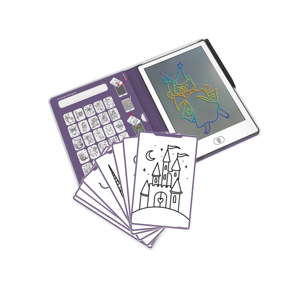 KIDYWOLF piešimo knyga su LCD ekranu ONCE UPON A TIME