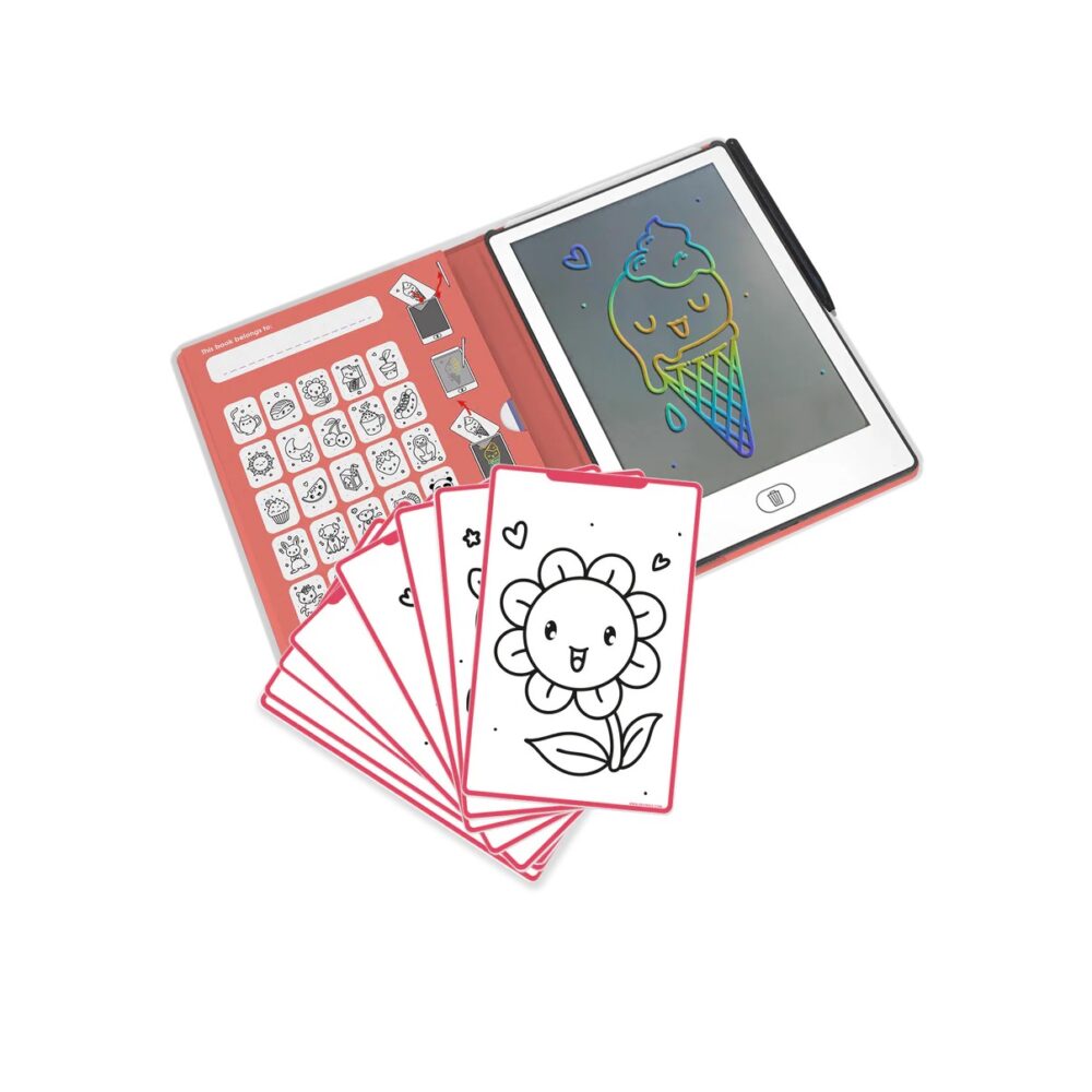 KIDYWOLF piešimo knyga su LCD ekranu KAWAÏ