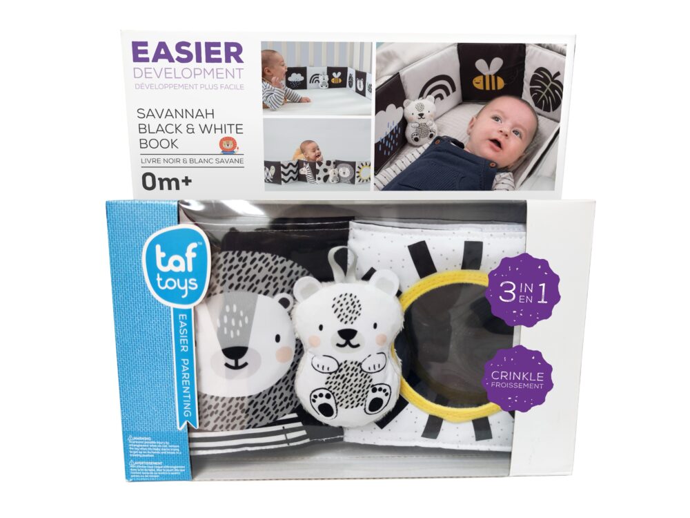 Taf Toys kūdikio knygelė BLACK&WHITE