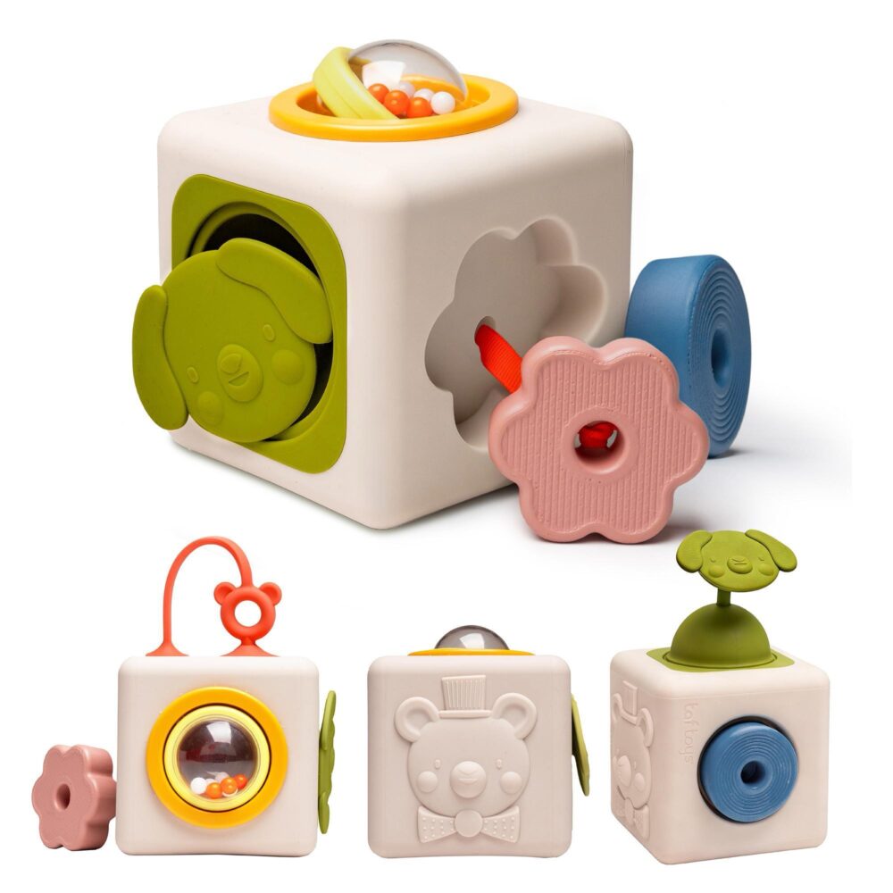 Taf Toys lavinamasis žaislas Peek & Play Cube