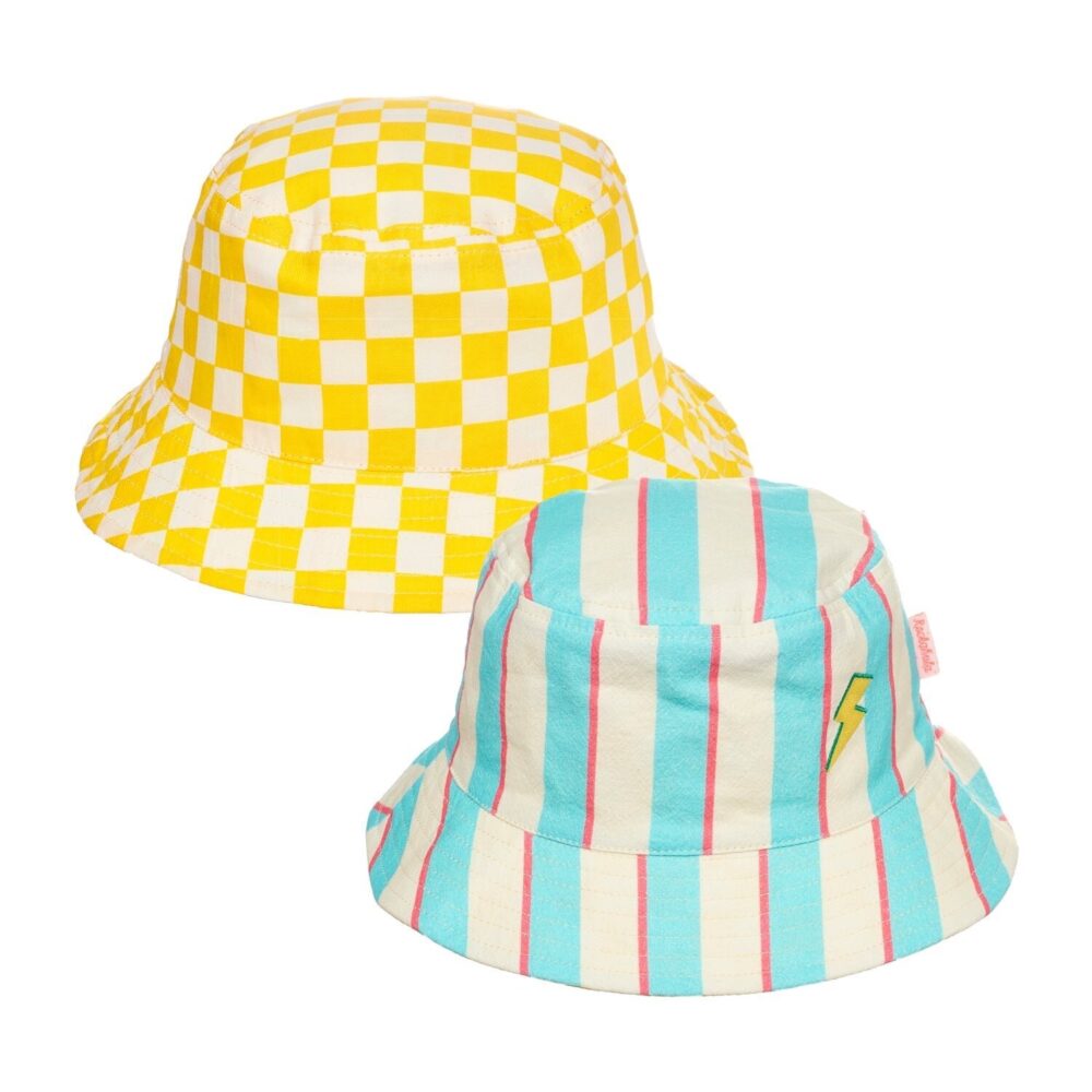 ROCKAHULA dvipusė kepurė nuo saulės STRIPE 3-6 metų
