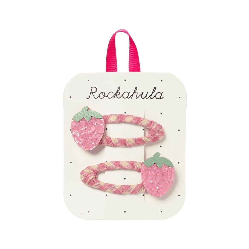 ROCKAHALU plaukų segtukai STRAWBERRY