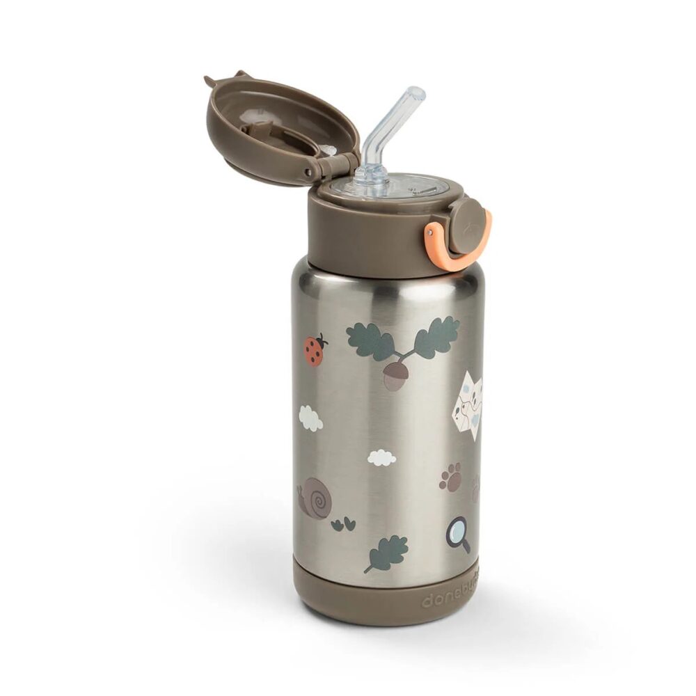 DONE BY DEER gertuvė-termosas Tiny trails 340ml Sand