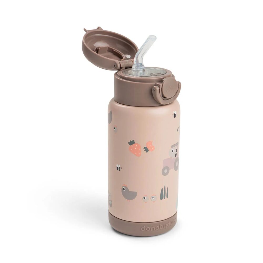 DONE BY DEER gertuvė-termosas Tiny trails 340ml Powder